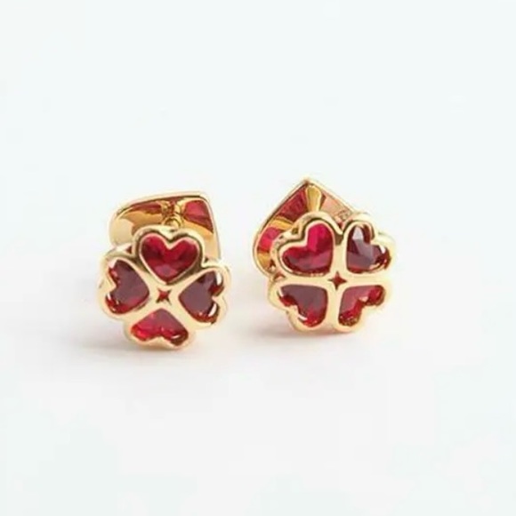 kate spade Jewelry - KATE SPADE Something Sparkly Spade Studs